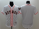 Houston Astros Customized Men's White Flexbase Collection Stitched Baseball Jersey,baseball caps,new era cap wholesale,wholesale hats
